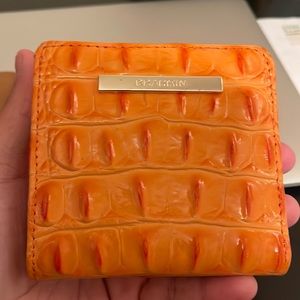 Brahmin orange bilfold